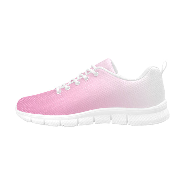 Ombre Light Pink Women's Breathable Sneakers