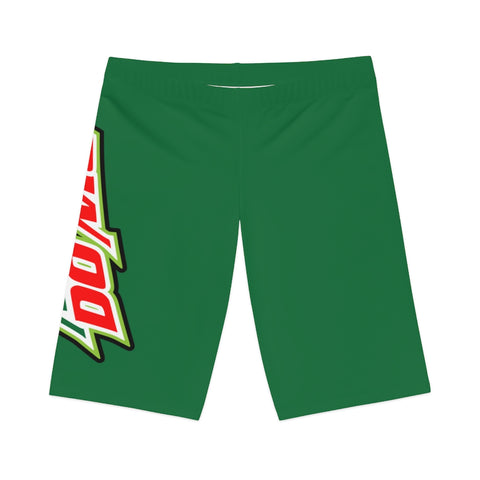 Mount and Do Me Biker Shorts - Green