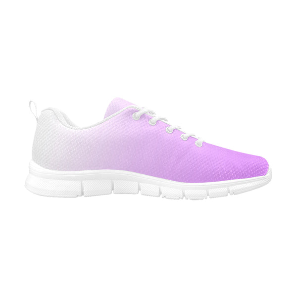 Ombre Lavender Women's Breathable Sneakers