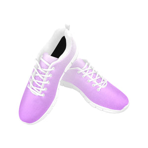 Ombre Lavender Women's Breathable Sneakers