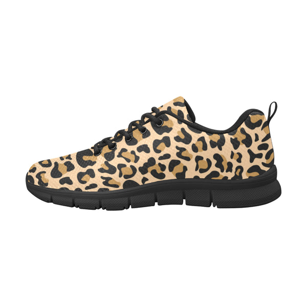 Sasha Leopard-Tan Women's Breathable Sneakers