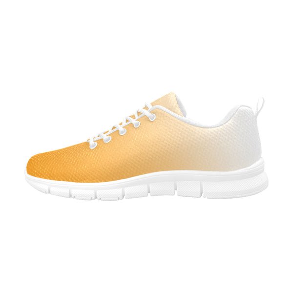 Ombre Orange Women's Breathable Sneakers