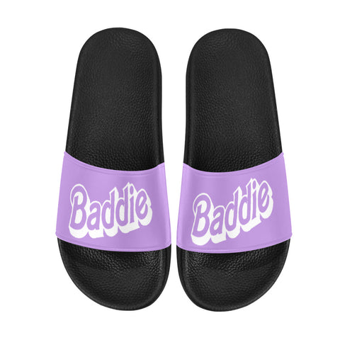 Baddie Lavender Women's Slide Sandals