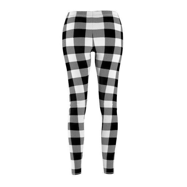Black and White Checkered Leggings