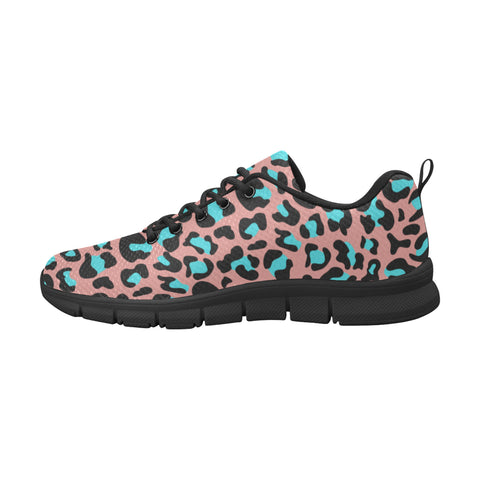 Blue Leopard Women's Breathable Sneakers