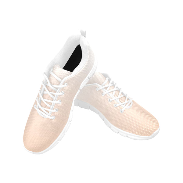 Ombre Peach Women's Breathable Sneakers