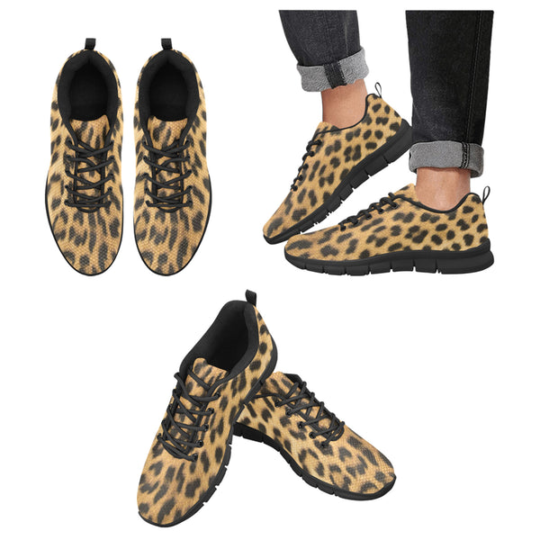 Sassy Leopard Brown Women's Breathable Sneakers