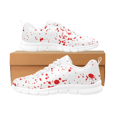 Blood Splatter Women's Breathable Sneakers