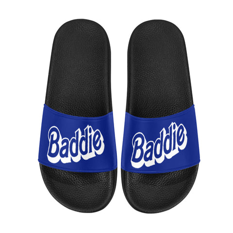Baddie Royal Blue Women's Slide Sandals