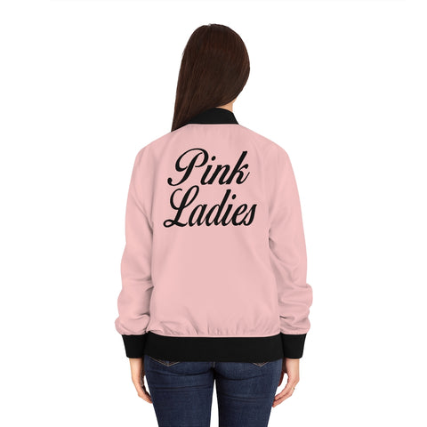Pink Ladies Personalized Bomber Jacket
