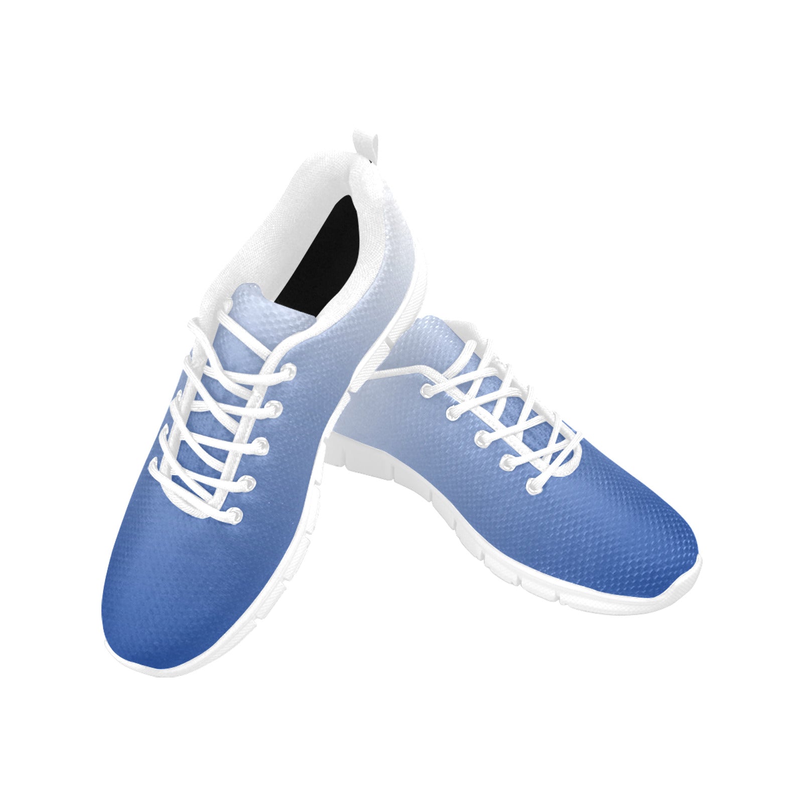 Ombre Blue Women's Breathable Sneakers